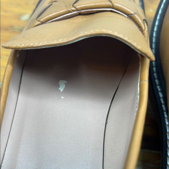 Nordstrom Tan Leather Loafers - Picture 6 of 9